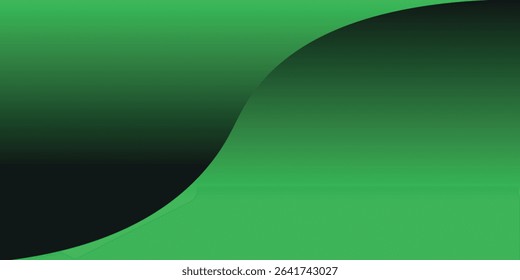 abstract green and black gradient background