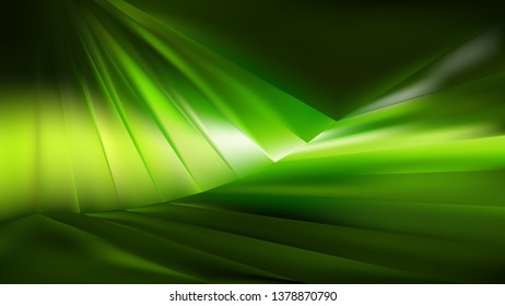 Abstract Green and Black Graphic Background
