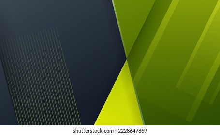 Abstrakter, grüner schwarz-grauer Hintergrund