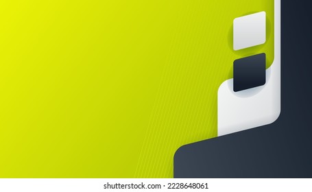 Abstract green black grey background