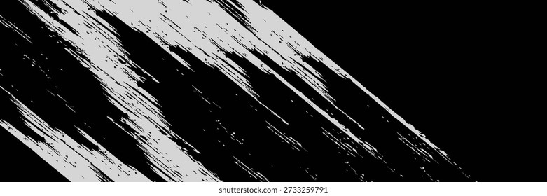 Abstractas fondo de Vector grunge verde y negro. Diseño dinámico con líneas diagonales angustiadas, puntos semitonos y texturas salpicadas, creando un efecto moderno y enérgico. Vector