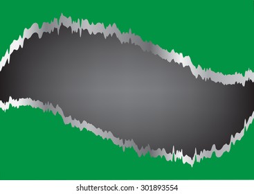 Abstract green and black illustration vector art for background text design.