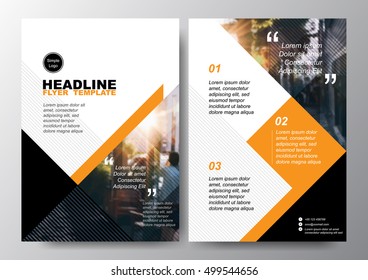 Abstract green black triangle background for minimal Poster Brochure Flyer design Layout vector template in A4 size