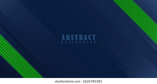 Abstract green and blue background. Green abstract wavy presentation background. Vector Eps10
