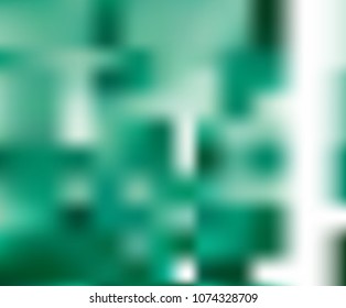 Abstract green and blue blurred gradient background with light. Nature backdrop. Vector illustration. Ecology concept for your graphic design, banner or poster
