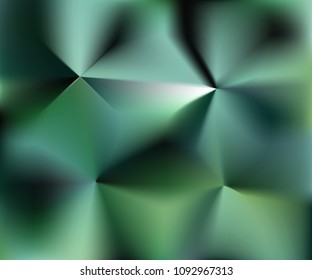 Abstract green and blue blurred gradient background with light. Nature backdrop. Vector illustration. Ecology concept for your graphic design, banner or poster