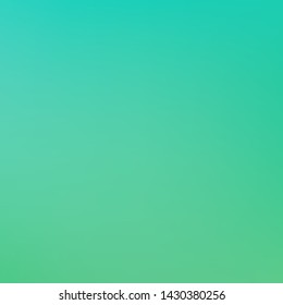 Abstract green and blue blurred gradient mesh background with light. Trendy colors. Modern nature backdrop. Ecology concept for your graphic design, banner or poster