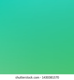 Abstract green and blue blurred gradient mesh background with light. Trendy colors. Modern nature backdrop. Ecology concept for your graphic design, banner or poster
