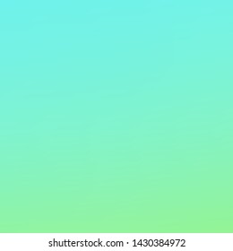 Abstract green and blue blurred gradient mesh background with light. Trendy colors. Modern nature backdrop. Ecology concept for your graphic design, banner or poster