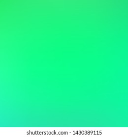Abstract green and blue blurred gradient mesh background with light. Trendy colors. Modern nature backdrop. Ecology concept for your graphic design, banner or poster