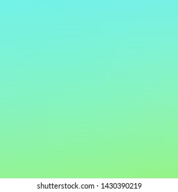 Abstract green and blue blurred gradient mesh background with light. Trendy colors. Modern nature backdrop. Ecology concept for your graphic design, banner or poster