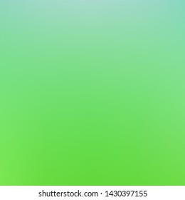 Abstract green and blue blurred gradient mesh background with light. Trendy colors. Modern nature backdrop. Ecology concept for your graphic design, banner or poster