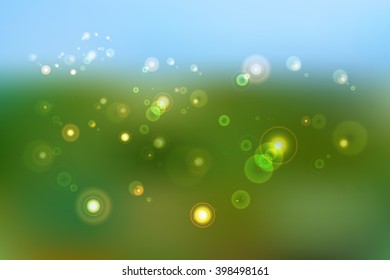 Abstract green blue colored background. Vector.For design, presentations, wallpapers.