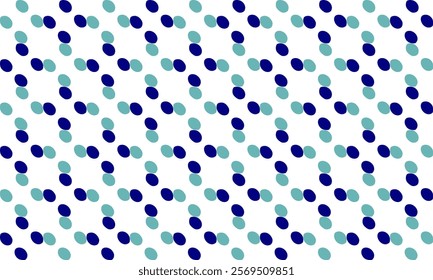 abstract green and blue dot on white background with bubbles, round block dot and square block checkerboard flower repeat pattern, replete image, design for fabric printing