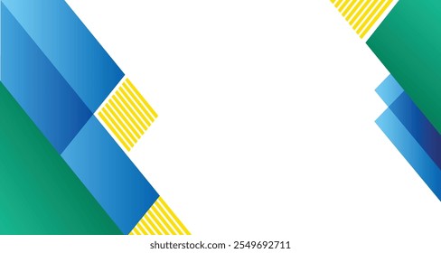 Abstractas degradado verde azul de forma geométrica de fondo circular. Fondo futurista moderno. uso para la página de aterrizaje, cubiertas de libro, folletos, volantes, revistas, cualquier marca, Anuncios, presentación