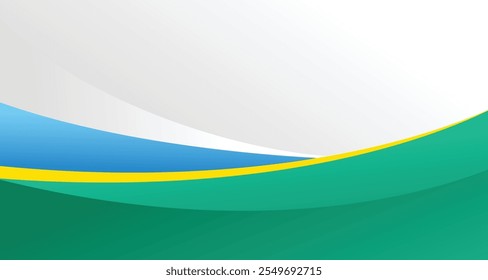 Abstract green blue gradient geometric shape circle background. Modern futuristic background. use for landing page, book covers, brochures, flyers, magazines, any brandings, banners,presentation