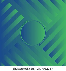 Abstract green and blue gradient papercut geometric background with line colour and blank space design. Modern futuristic background.