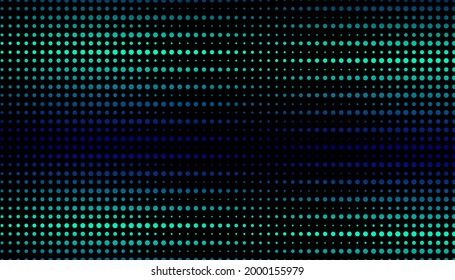 Abstract green blue line halftone pattern texture. Vector black radial striped background for retro, graphic effect. Monochrome stripe texture.