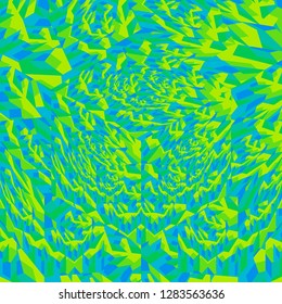 Abstract green and blue square vector background for web.