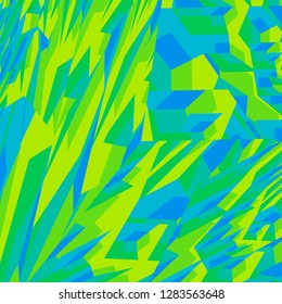 Abstract green and blue square vector background for web.