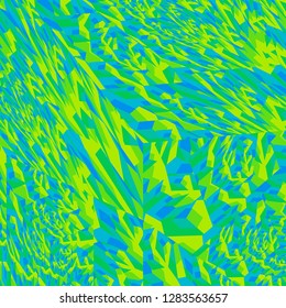 Abstract green and blue square vector background for web.