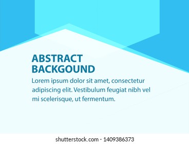 Abstract green blue vector background.Technology polygonal design. Digital futuristic minimalism Rectangular content