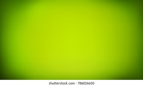 Abstract green blurred background, bright nature mesh gradient backdrop. Vector illustration