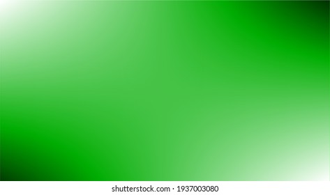 Abstract green blurred background. Gradient green bright and dark background with light. Eco Environment concept for your design. banner or poster