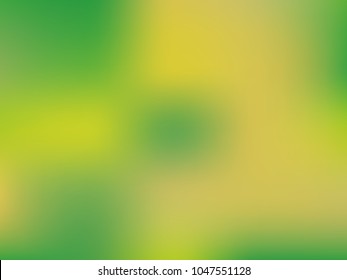 Abstract green blurred background. Smooth gradient texture color. Vector illustration. Shiny bright website pattern, Web and Mobile Applications, social media,banner header or sidebar graphic 