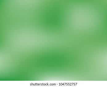 Abstract green blurred background. Smooth gradient texture color. Vector illustration. Shiny bright website pattern, Web and Mobile Applications, social media,banner header or sidebar graphic 