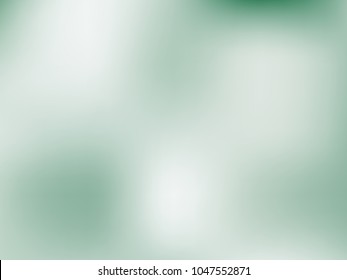 Abstract green blurred background. Smooth gradient texture color. Vector illustration. Shiny bright website pattern, Web and Mobile Applications, social media,banner header or sidebar graphic 