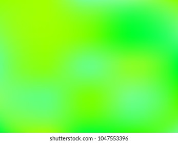 Abstract green blurred background. Smooth gradient texture color. Vector illustration. Shiny bright website pattern, Web and Mobile Applications, social media,banner header or sidebar graphic 