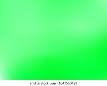Abstract green blurred background. Smooth gradient texture color. Vector illustration. Shiny bright website pattern, Web and Mobile Applications, social media,banner header or sidebar graphic 