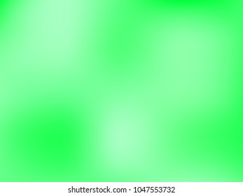 Abstract green blurred background. Smooth gradient texture color. Vector illustration. Shiny bright website pattern, Web and Mobile Applications, social media,banner header or sidebar graphic 