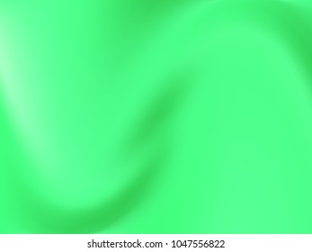 Abstract green blurred background. Smooth gradient texture color. Vector illustration. Shiny bright website pattern, Web and Mobile Applications, social media,banner header or sidebar graphic 