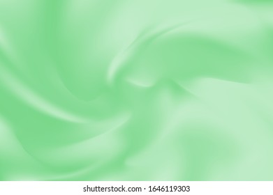 Fondo difuminado verde abstracto. Color de textura gradiente liso. Ilustración vectorial. Plantilla de banner de mezcla suave. Para su diseño creativo, pantallas, banners, libro, impresión, tarjeta, teléfono.