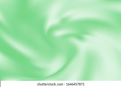 Abstract green blurred background. Smooth gradient texture color. Vector illustration. Smooth blend banner template. For your creative design cover, screensavers, banners, book, printing, card, phone.