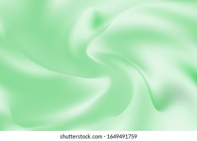 Abstract green blurred background. Smooth gradient texture color. Vector illustration. Smooth blend banner template. For your creative design cover, screensavers, banners, book, printing, card, phone.