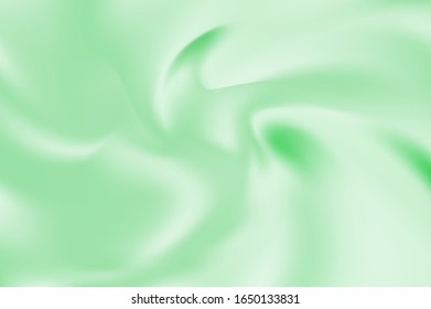 Abstract green blurred background. Smooth gradient texture color. Vector illustration. Smooth blend banner template. For your creative design cover, screensavers, banners, book, printing, card, phone.