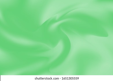 Abstract green blurred background. Smooth gradient texture color. Vector illustration. Smooth blend banner template. For your creative design cover, screensavers, banners, book, printing, card, phone.
