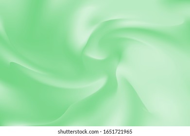 Abstract green blurred background. Smooth gradient texture color. Vector illustration. Smooth blend banner template. For your creative design cover, screensavers, banners, book, printing, card, phone.