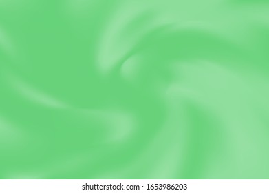 Abstract green blurred background. Smooth gradient texture color. Vector illustration. Smooth blend banner template. For your creative design cover, screensavers, banners, book, printing, card, phone.