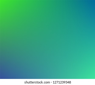 Abstract green blurred gradient background. Nature backdrop. Vector illustration. Ecology concept for your graphic design, banner or poster.