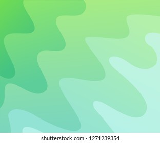 Abstract green blurred gradient background. Nature backdrop. Vector illustration. Ecology concept for your graphic design, banner or poster.