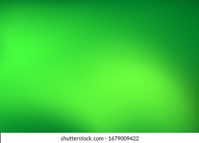 Abstract green blurred gradient background. Nature backdrop. Vector illustration. Ecology concept for your graphic design, banner or poster.