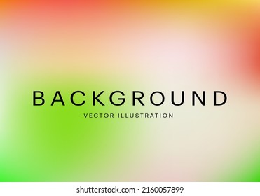 Abstrakter, grüner, unscharfer Farbverlauf-Maschenhintergrund. Grafische Farbe, modernes Banner, Naturhintergrund. Vektorgrafik.