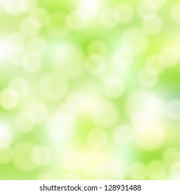 abstract green bokeh background