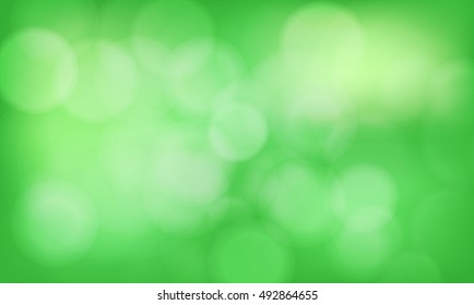 abstract green bokeh background