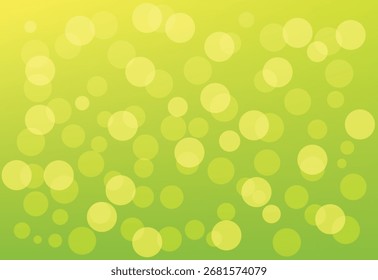 Vetor de fundo Bokeh verde abstrato