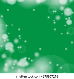 Abstract green bokeh  background.vector EPS10